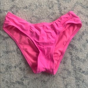 Pink Bikini bottom size small